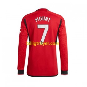 Billige Fotballdrakter Manchester United Mount 7 Hjemmedraktsett 2023/24 Langermet